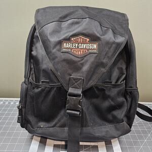 Harley Davidson Backpack Helmet Bag Biker Motorcycle Padded Laptop Sleeve Pocket